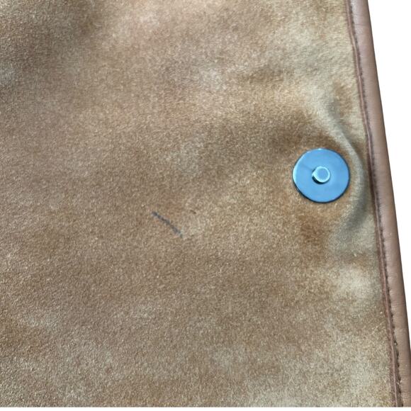 Kooba Cayman Leather Backpack Tan - Picture 9 of 10